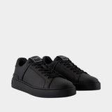 B-Court Sneakers - Balmain - Leather - Black