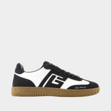Swan Sneakers - Balmain - Leather - Black