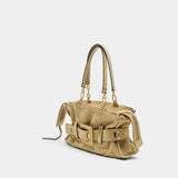 Anthem Shoulder Bag - Balmain - Leather - Beige