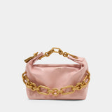Sync Mini Bag - Balmain - Leather - Pink