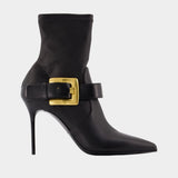 Anthem Ankle Boots - Balmain - Leather - Black