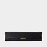 Long Clutch - Balmain - Leather - Black