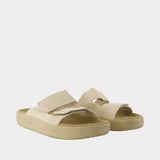 Etna Sandals - Veja - Leather - White