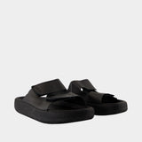 Etna Sandals - Veja - Leather - Black
