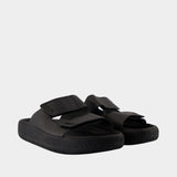 Etna Sandals - Veja - Leather - Black