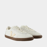 Volley Sneakers - Veja - Leather - Beige