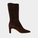 Elsa Ankle Boots - Rouje - Leather - Brown