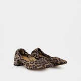 Nicoise Pumps - Rouje - Leather - Printed