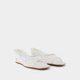 Floriana Sandals - Rouje - Leather - White