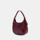 Frenchy Shoulder Bag - Rouje - Leather - Burgundy