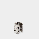 Ear Cuff 银色金属耳饰