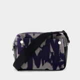 Camera 蓝色丹宁相机包斜挎包