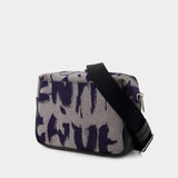 Camera 蓝色丹宁相机包斜挎包