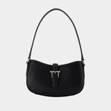T Bar Mini Shoulder Bag - Alexander McQueen - Leather - Black