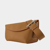 T Bar Sling Large Shoulder Bag - Alexander McQueen - Leather - Brown