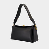 Carrousel Medium Crossbody - AMI Paris - Leather - Black