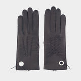 Gloves - AMI Paris - Leather - Black