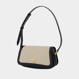 Paris Paris Shoulder Bag - AMI Paris - Canvas - Multicolor