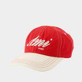 Ami Cap - AMI Paris - Cotton - Red