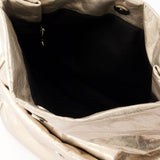 Balenciaga Monaco S米色皮质链条斜挎包