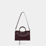 Le City Medium Purse - Balenciaga - Leather - Burgundy