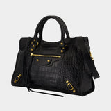 Le City Medium Purse - Balenciaga - Leather - Black