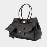 Rodeo Small Shopper Bag - Balenciaga - Leather - Black