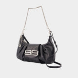 Pamela Shoulder Bag - Balenciaga - Leather - Black