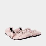 City Ballerinas - Balenciaga - Leather - Pink