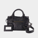 Le City Mini Bag - Balenciaga - Leather - Black