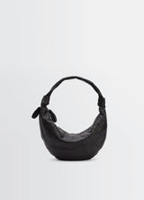 Fortune Croissant Crossbody - Lemaire - Leather - Black