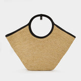 Maxy Holy Shopper Bag - Courreges - Raphia - Neutral