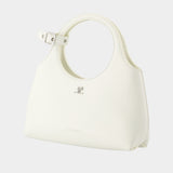 Mini Holy Day Purse - Courreges - Leather - White