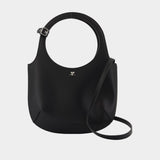 Holy Purse - Courreges - Leather - Black