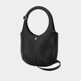 Holy Purse - Courreges - Leather - Black