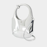 Holy Mirror Purse - Courreges - Synthetic - Silver