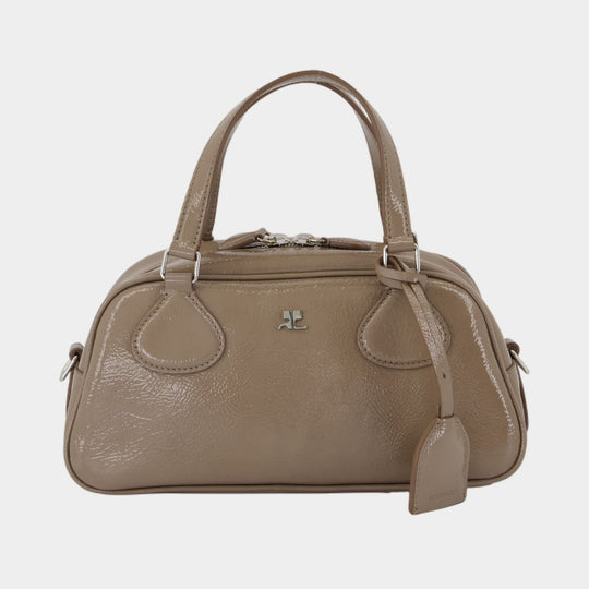 Friday Purse - Courreges - Leather - Brown