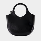 Medium Holy Purse - Courreges - Leather - Black