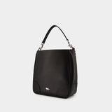Boogie Shoulder Bag - Maison Kitsune - Leather - Black