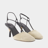 Les Sandales Pina - Jacquemus - Leather - Beige