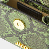 Le Chiquito绿色牛皮斜挎包