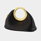 Le Porte Calino 黑色皮制钥匙扣