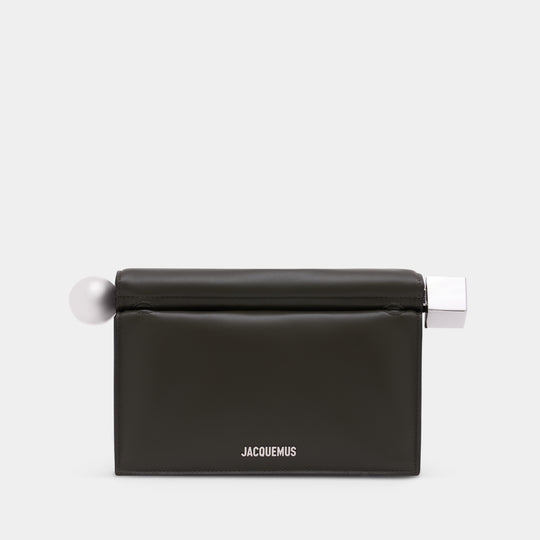 La Pochette Rond Carré - Jacquemus - Leather - Green