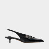 Cubisto B Slingbacks - Jacquemus - Leather - Black