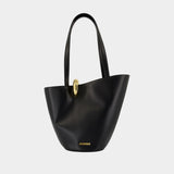 Le Bambola Moyen - Jacquemus - Leather - Black