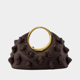 Le Petit Calino Noeud - Jacquemus - Leather - Brown