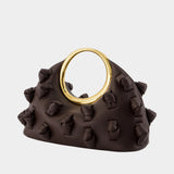 Le Petit Calino Noeud - Jacquemus - Leather - Brown