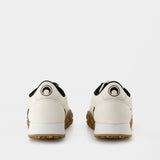 Sneakers Rise - Marine Serre - Leather - White