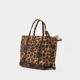 Small Tote Bag - Vanessa Bruno - Cotton - Brown