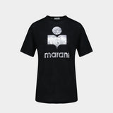 Zewel Gz T-Shirt - Isabel Marant - Linen - Black